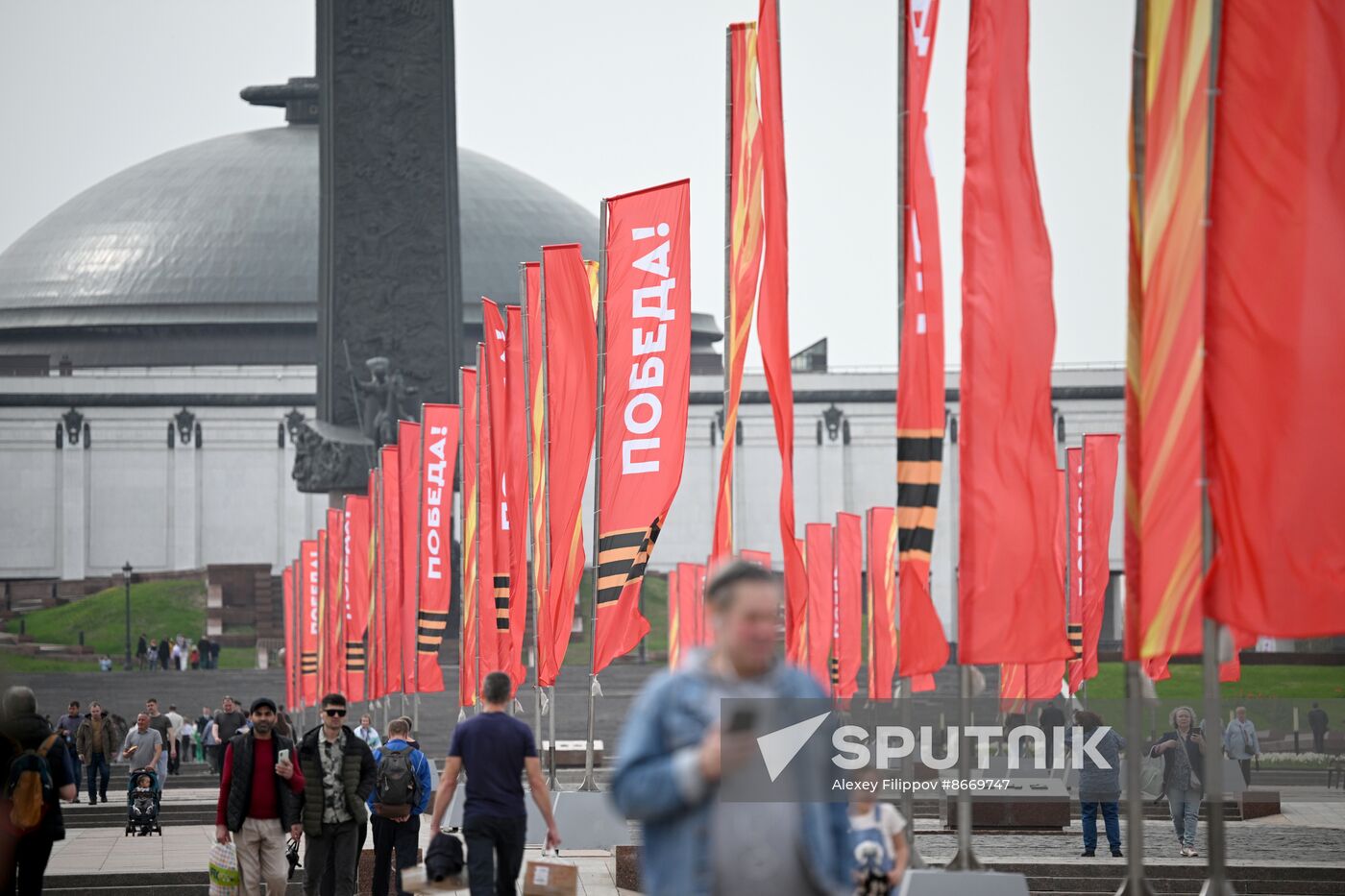 Russia WWII Victory Day Preparations