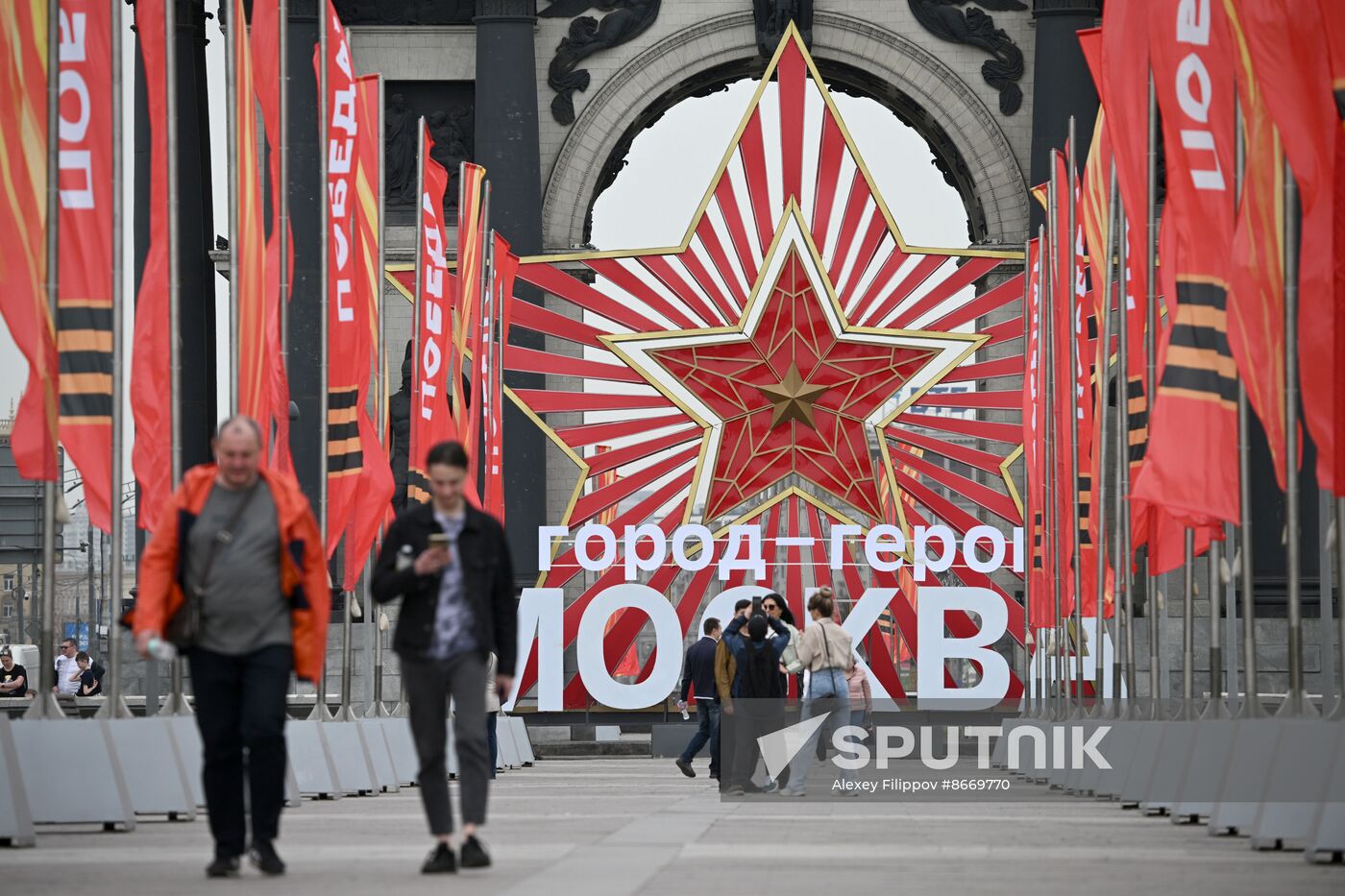 Russia WWII Victory Day Preparations