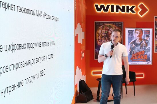 RUSSIA EXPO. Workshop with Dmitry Sedov, Head of Rossiya Segodnya's Internet Technologies Center