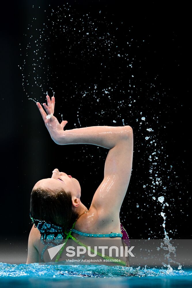 Russia Artistic Swimming Championships Solo Technical