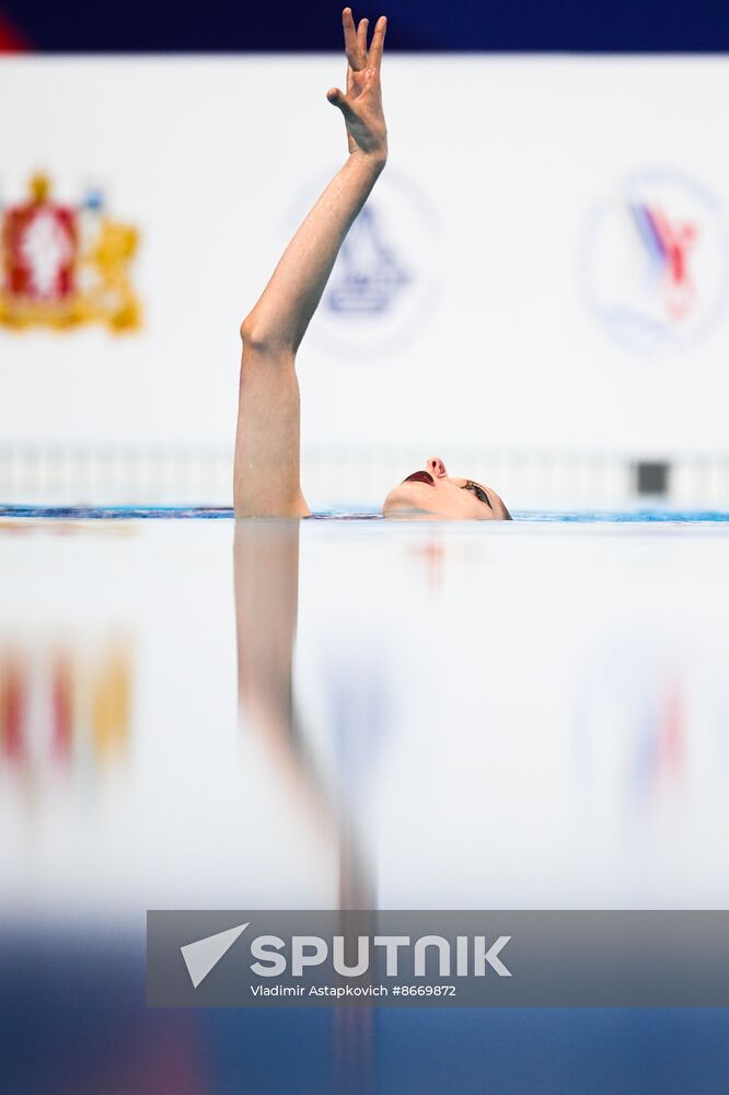 Russia Artistic Swimming Championships Solo Technical