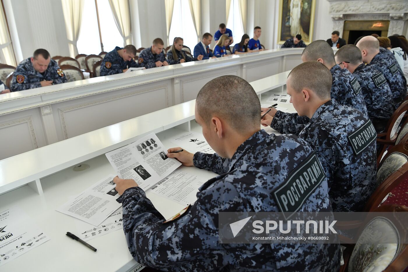 Russia Victory Dictation Campaign