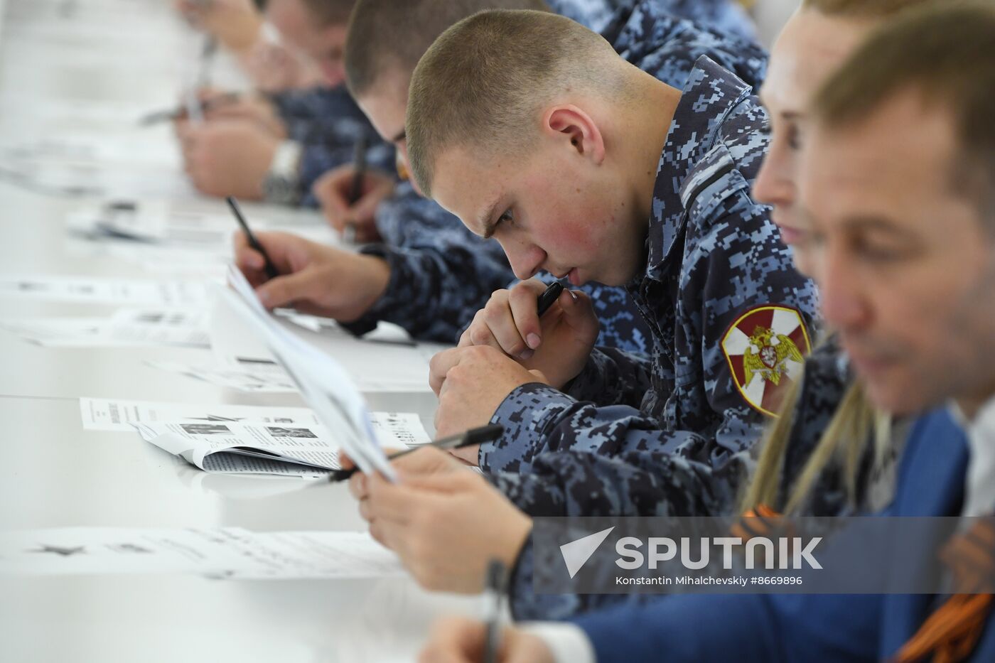Russia Victory Dictation Campaign