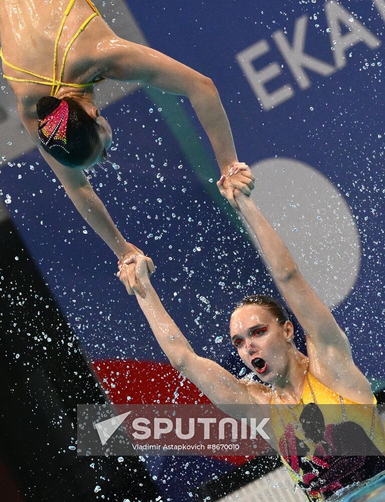 Russia Artistic Swimming Championships Team Acrobatic