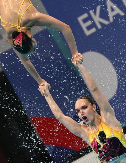 Russia Artistic Swimming Championships Team Acrobatic