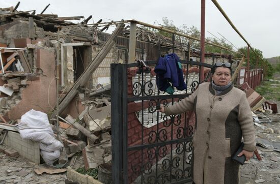 Russia Ukraine Military Operation Shelling