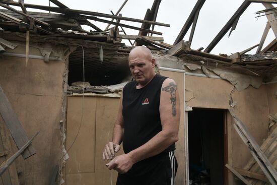 Russia Ukraine Military Operation Shelling