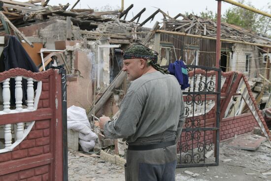 Russia Ukraine Military Operation Shelling