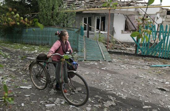 Russia Ukraine Military Operation Shelling