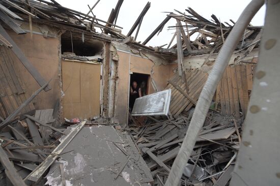 Russia Ukraine Military Operation Shelling