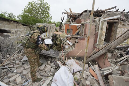 Russia Ukraine Military Operation Shelling