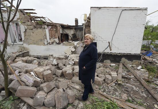 Russia Ukraine Military Operation Shelling