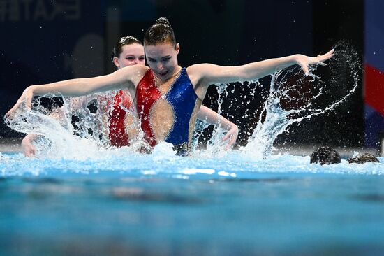 Russia Artistic Swimming Championships Team Acrobatic