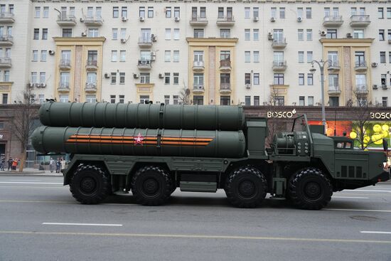 Russia WWII Victory Parade Rehearsal
