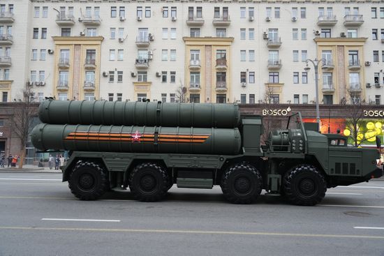 Russia WWII Victory Parade Rehearsal