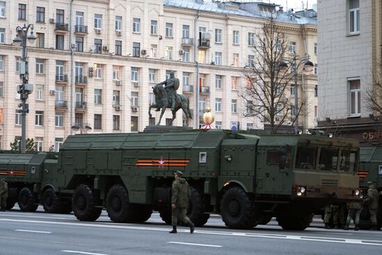 Russia WWII Victory Parade Rehearsal