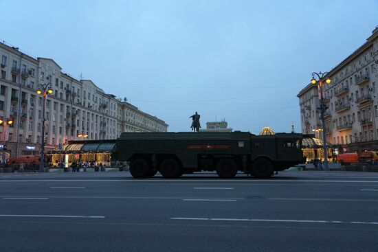 Russia WWII Victory Parade Rehearsal