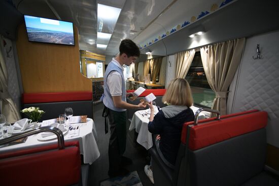 Russia Caucasus Tourist Train