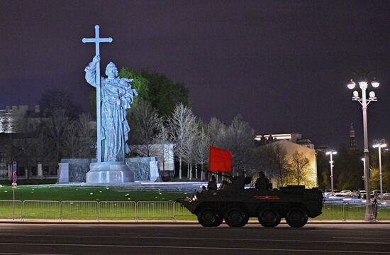 Russia WWII Victory Parade Rehearsal