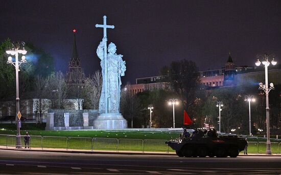 Russia WWII Victory Parade Rehearsal