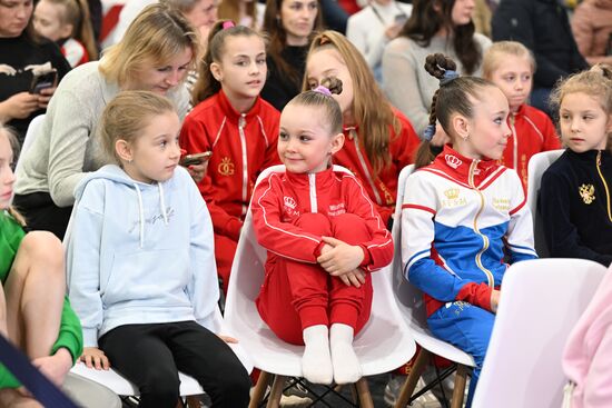 Russia EXPO. Opening festival marking 90th anniversary of rhythmic gymnastics