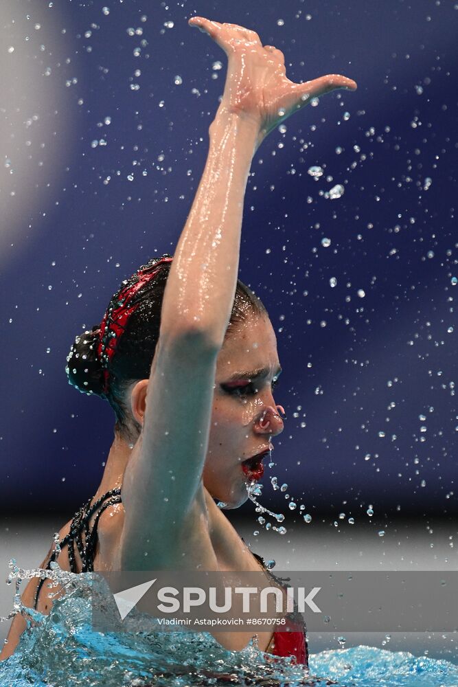 Russia Artistic Swimming Championships Solo Free