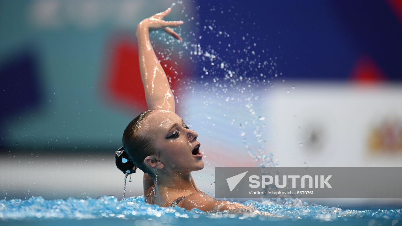 Russia Artistic Swimming Championships Solo Free