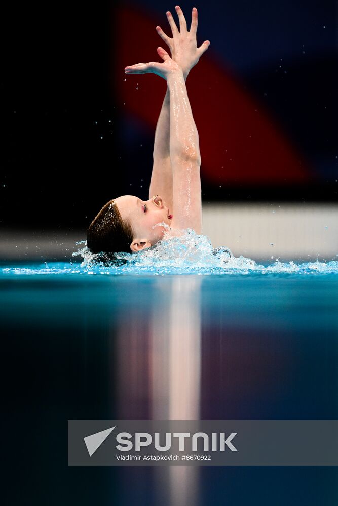 Russia Artistic Swimming Championships Solo Free