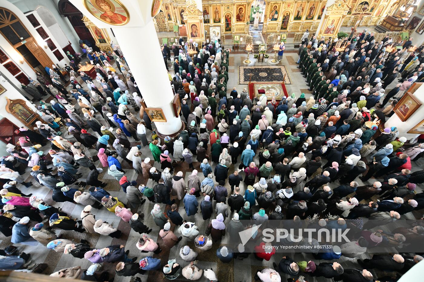 Russia Religion Palm Sunday