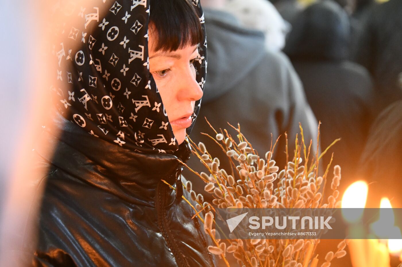 Russia Religion Palm Sunday