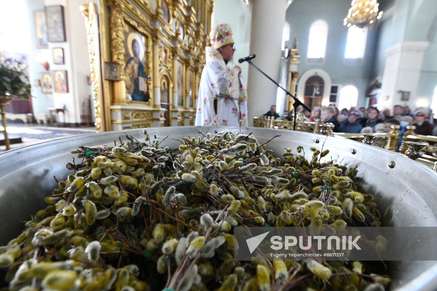 Russia Religion Palm Sunday