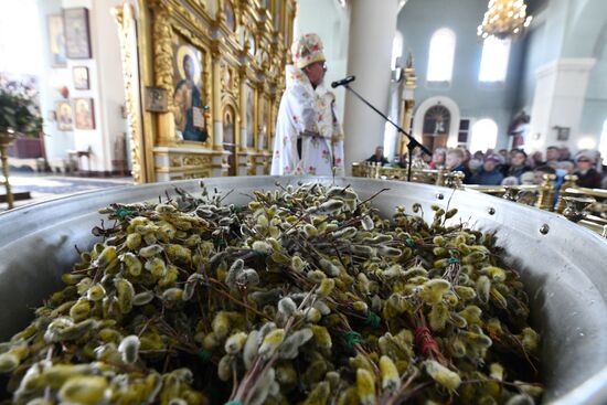 Russia Religion Palm Sunday