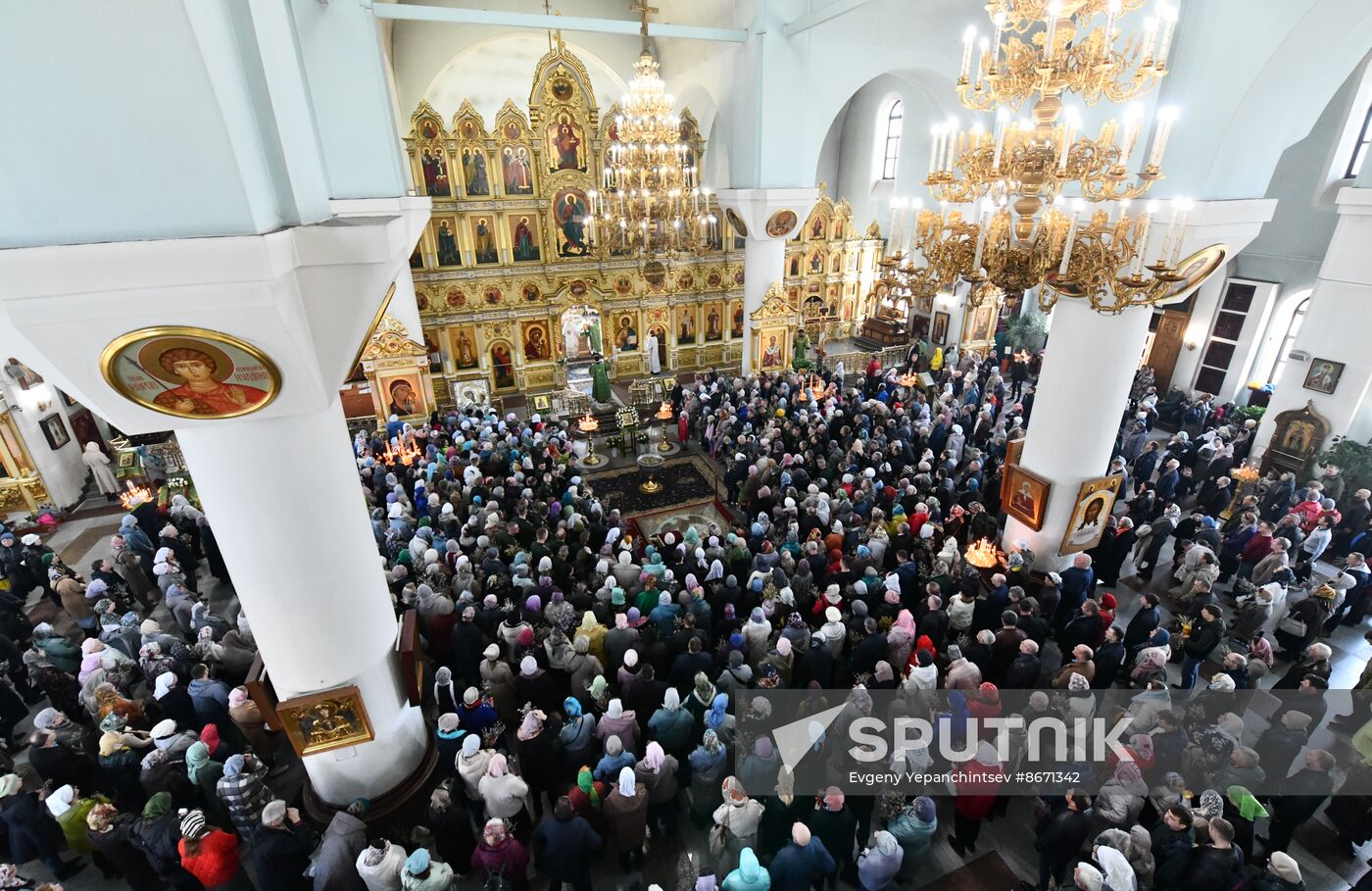 Russia Religion Palm Sunday