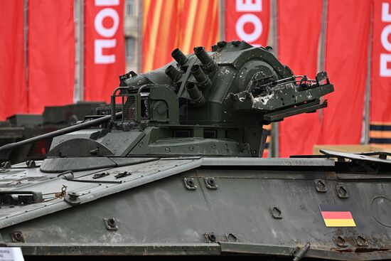 Russia Ukraine Captured Military Equipment Exhibition