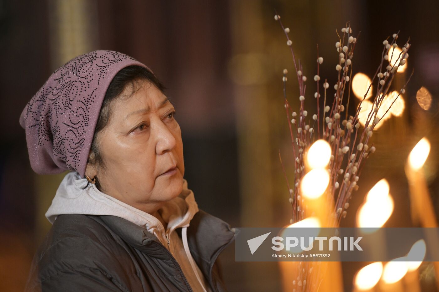 Russia Religion Palm Sunday