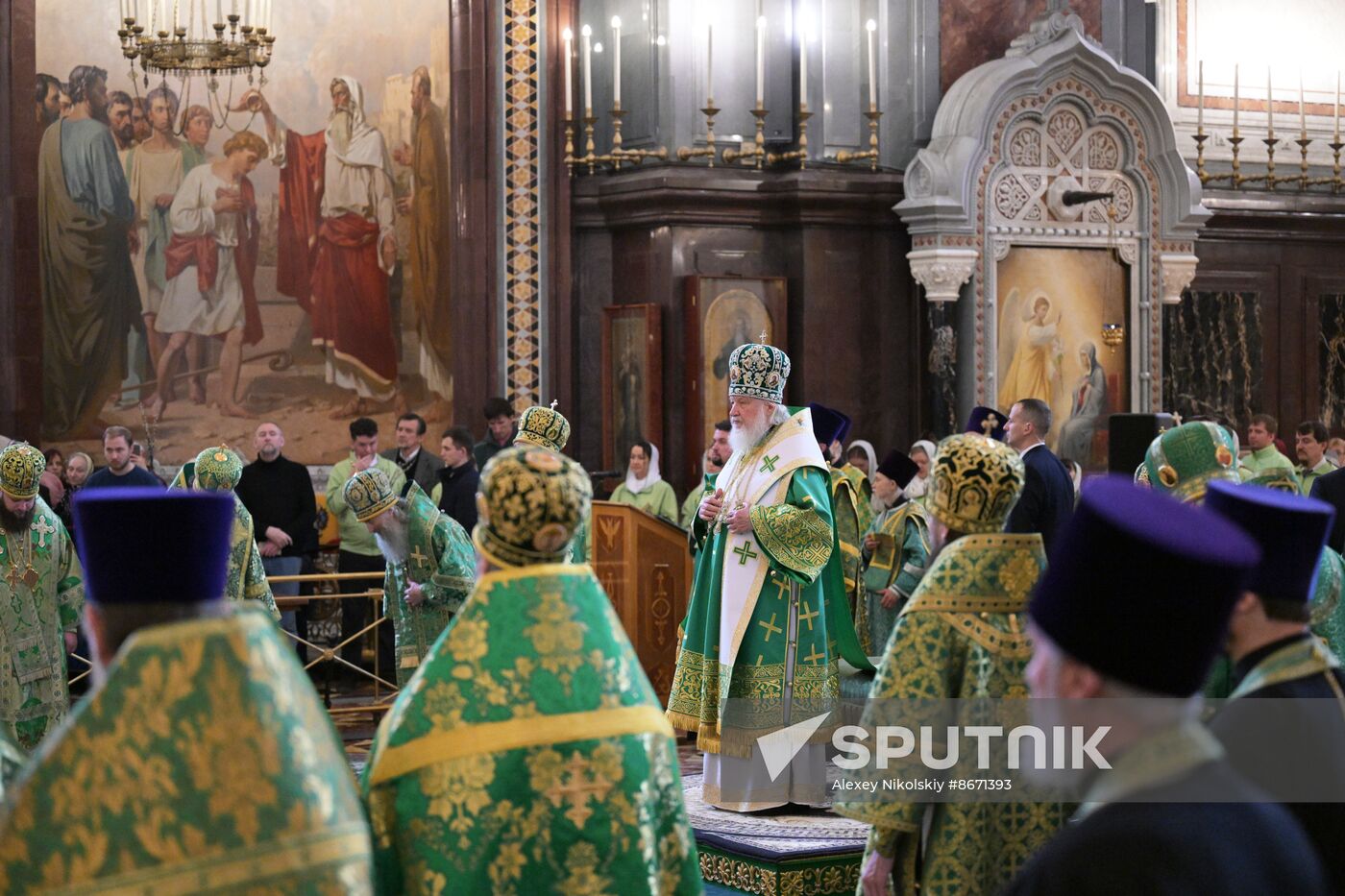 Russia Religion Palm Sunday