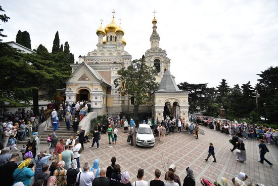 Russia Religion Palm Sunday