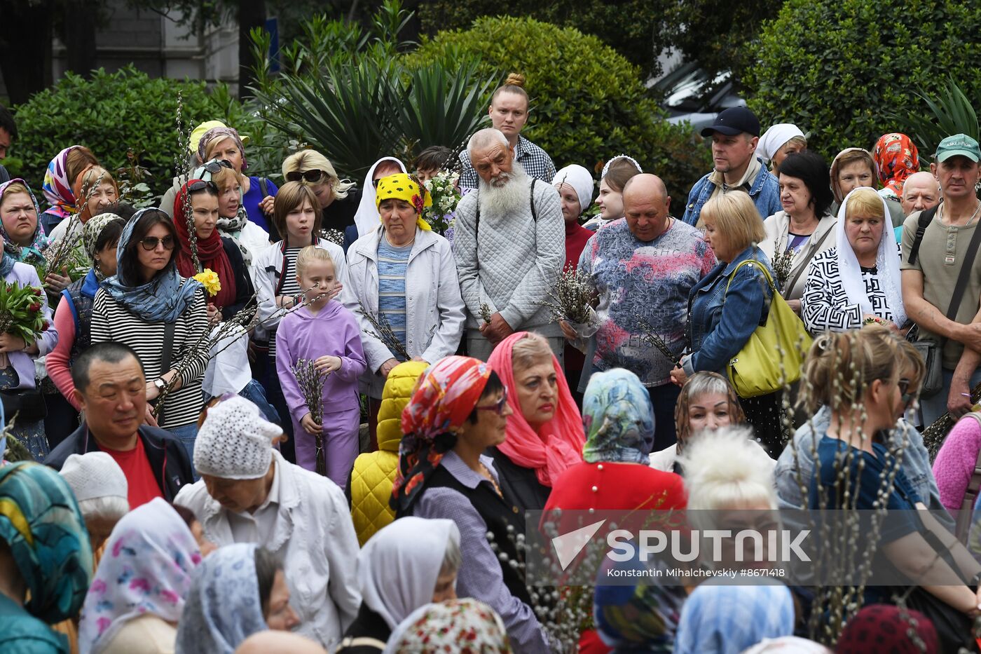 Russia Religion Palm Sunday