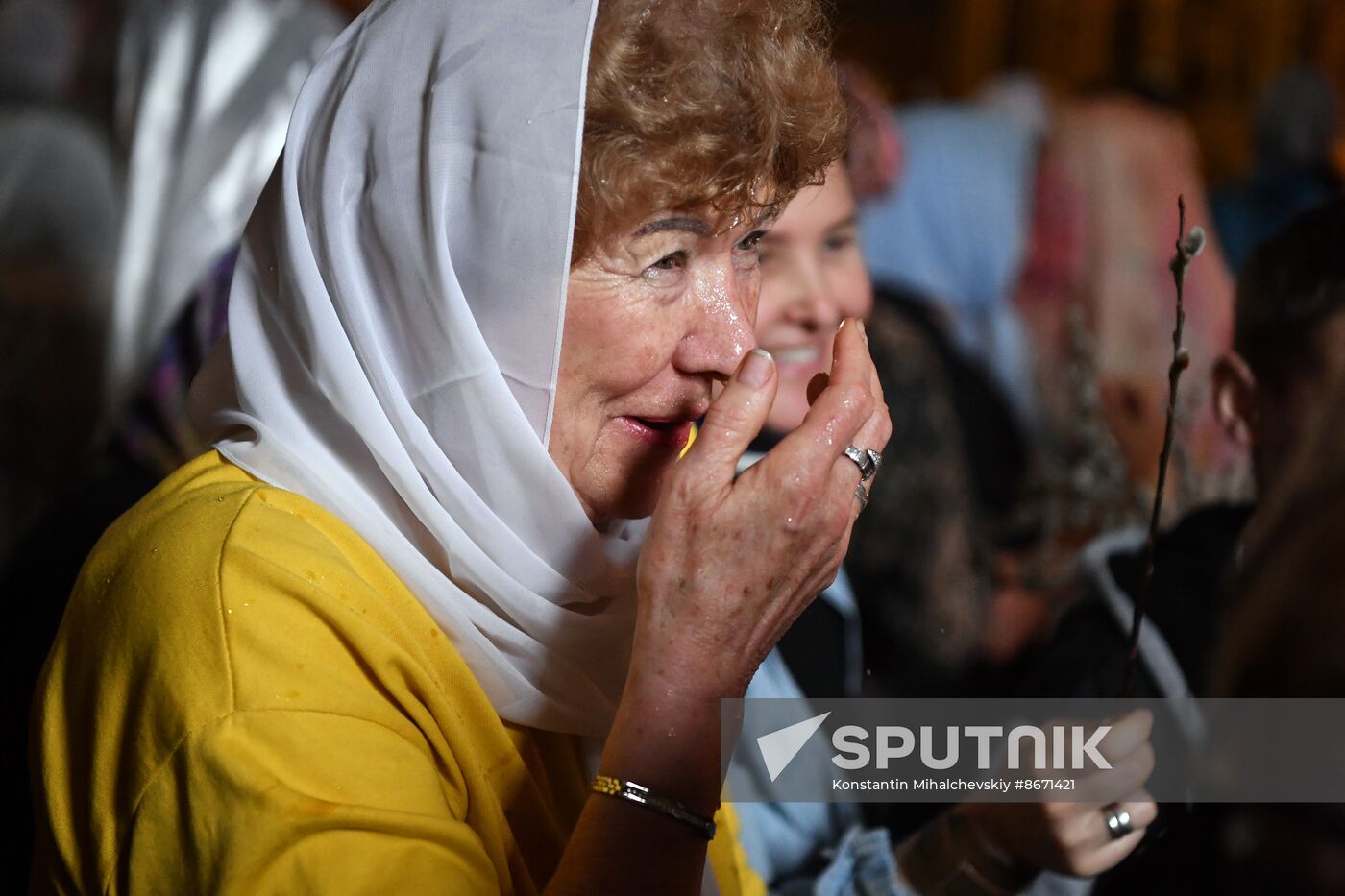 Russia Religion Palm Sunday