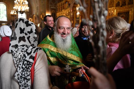 Russia Religion Palm Sunday