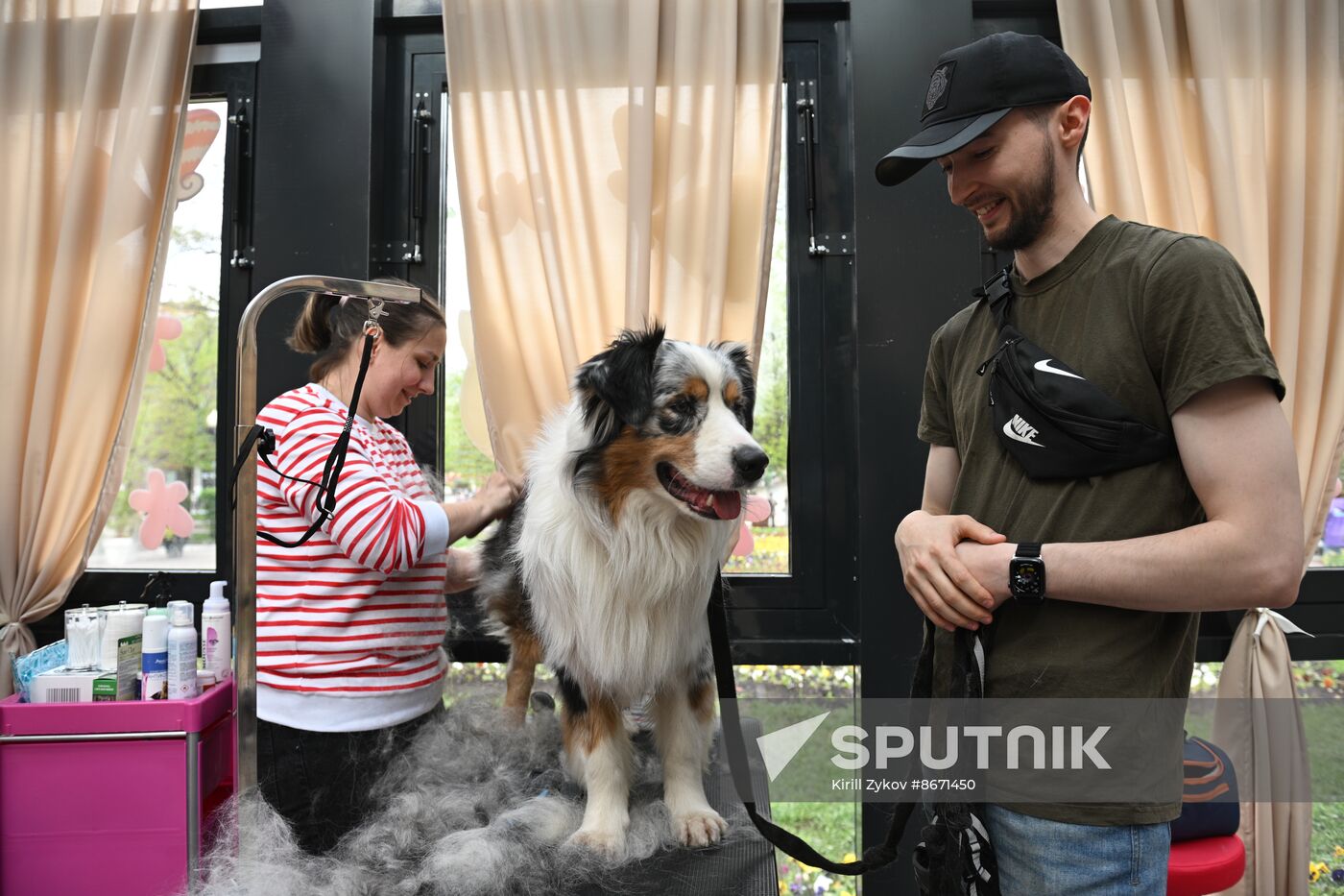 Russia Religion Palm Sunday Festival