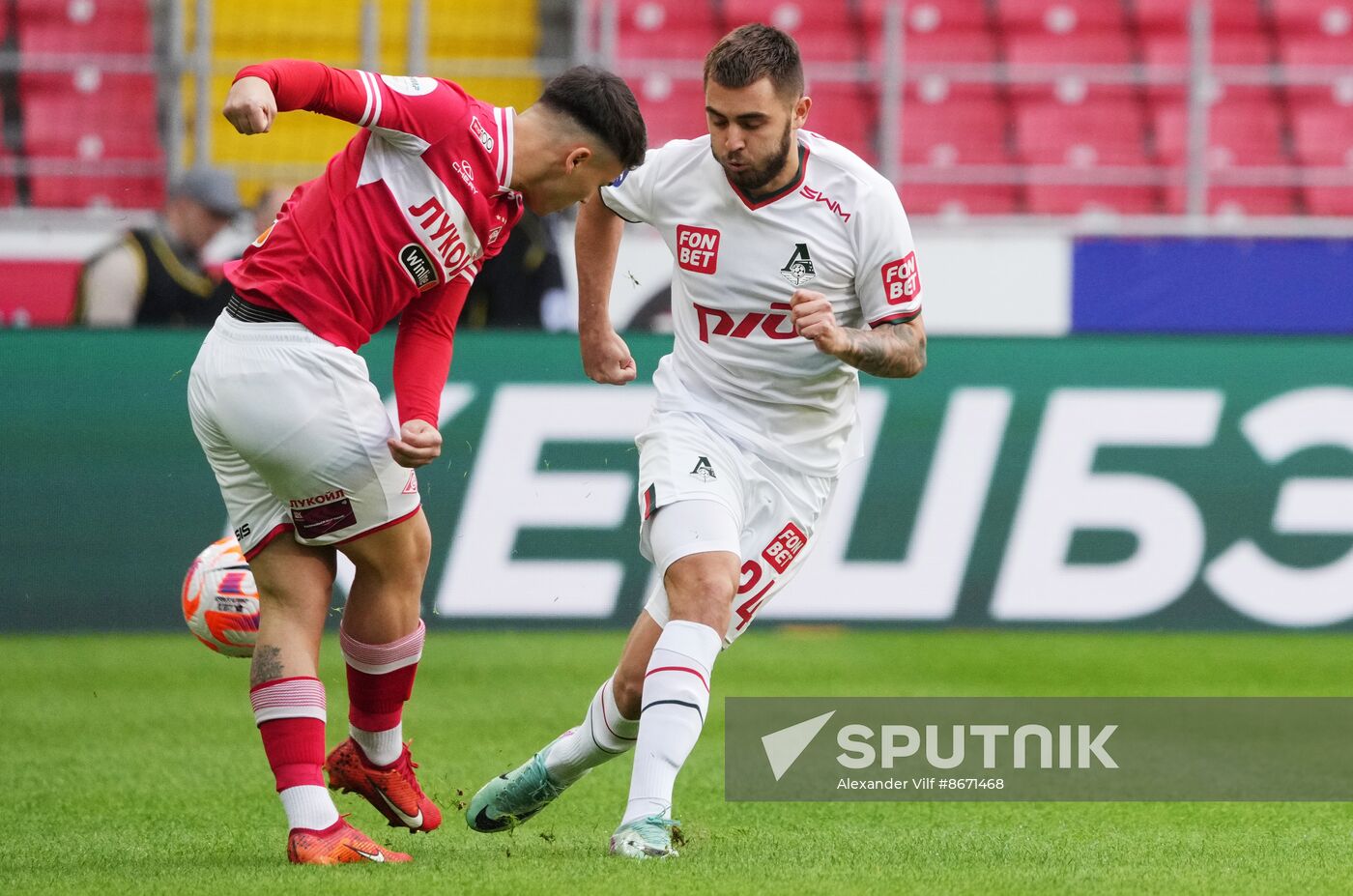 Russia Soccer Premier-League Spartak - Lokomotiv