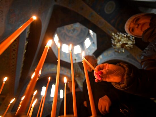 Russia Religion Palm Sunday