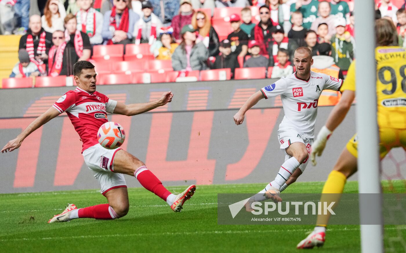 Russia Soccer Premier-League Spartak - Lokomotiv