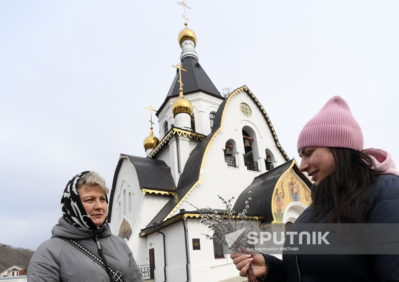 Russia Religion Palm Sunday