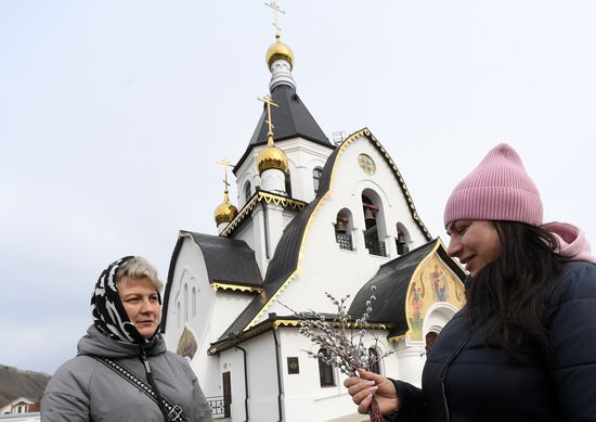 Russia Religion Palm Sunday