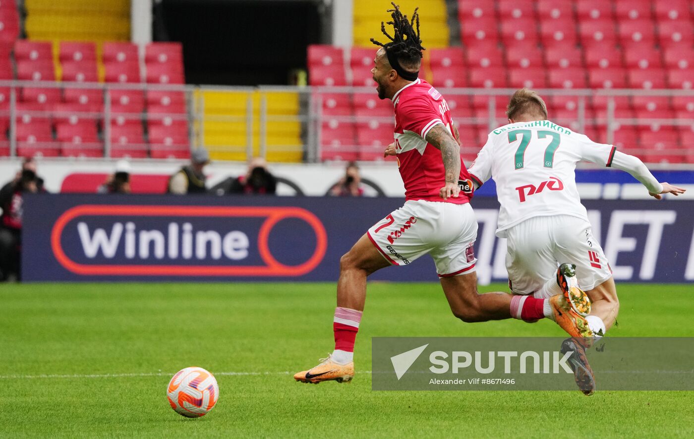 Russia Soccer Premier-League Spartak - Lokomotiv