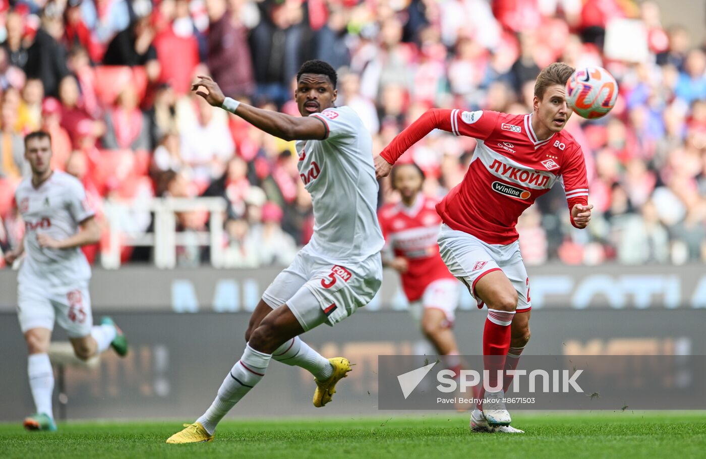 Russia Soccer Premier-League Spartak - Lokomotiv