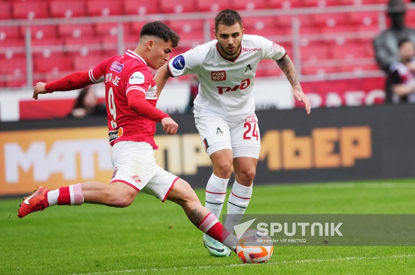 Russia Soccer Premier-League Spartak - Lokomotiv