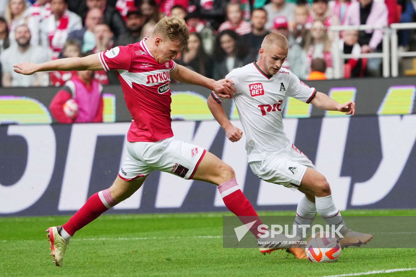 Russia Soccer Premier-League Spartak - Lokomotiv